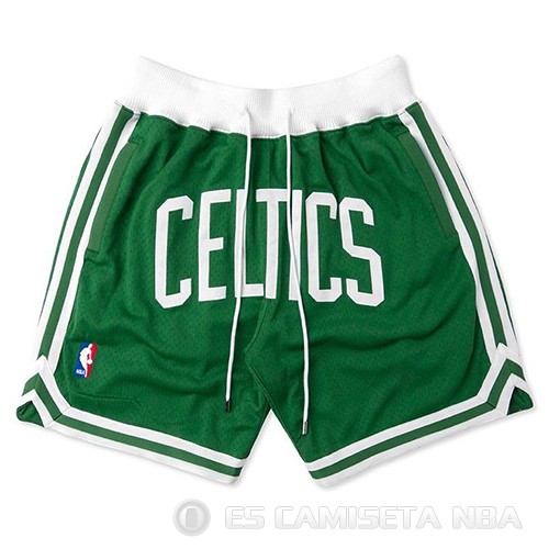 Pantalone Boston Celtics Just don Verde - Haga un click en la imagen para cerrar